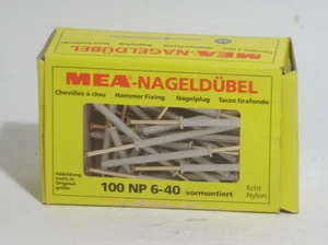 MEA Nageldübel NP 6-40, 100 Stück - Bild 1 von 3