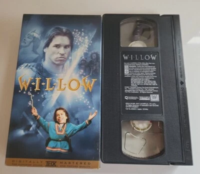 Willow Digitally Remastered - Vintage 2001 VHS VCR Video Tape - Val Kilmer - Image 1 of 2