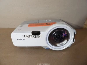 Epson EMP-400We Projector Projector WXGA 3LCD 1800 Lumens - UNTESTED / EXCL REMOTE - Picture 1 of 11