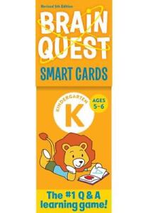 Brain Quest Kindergarten Smart Cards Revised 5th Edition (Brain Quest Decks)