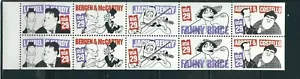 US SC # 2566b Comedians By Hirschfeld , pane of 10, plate 1. MNH - Picture 1 of 1