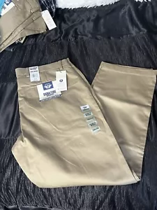 Dockers khaki gerade Passform Herrenhose Lux Baumwolle Stretch 31 x 32 neu mit Etikett - Bild 1 von 5