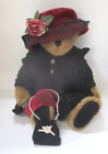 Collectable Plush Boyds "Bear" The Archive Series #1364 Dress Hat Purse