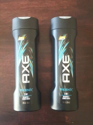 AXE Phoenix 2 IN 1 Shampoo + Conditioner 12oz -2 Bottles Crushed Mint & Rosemary - Image 1 of 2