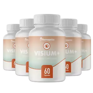 Visium Plus- Vision Support Supplement 5 Bottles 300 Capsules - Picture 1 of 4