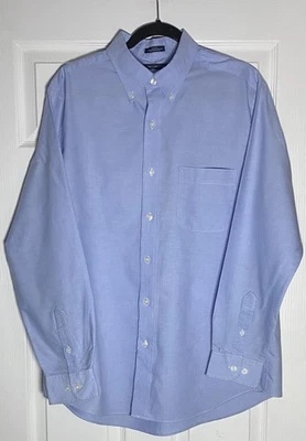Men’s Covington 16 1/2 34/35 Blue Button Down Dress Shirt - Image 1 of 2