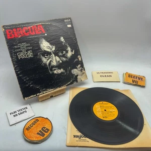Gene Page- Blacula OST VG/VG Ultrasonic Clean1972 Vinyl Record - Imagen 1 de 3