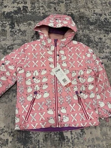 Obermeyer Youth Size 7 Snow-girl Pink Ashor Jacket - Picture 1 of 8