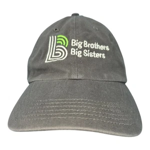 Big Brothers Big Sisters BBBS Gray Baseball Cap Hat Adjustable Strapback Logo - Picture 1 of 9