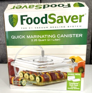 Food Saver Quick Marinator 2,25 Quart Vakuumversiegelungssystem Neu - Bild 1 von 5