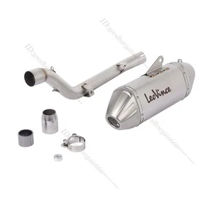 For Suzuki DRZ400E DRZ400S DRZ400SM 2000-2025 Slip On Exhaust System Mid Muffler - Picture 1 of 8