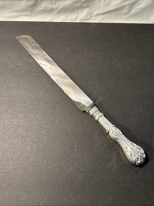 Ambassador Cutlery Sterling Silver Challah Bread Knife 12.5" Long - Picture 1 of 6