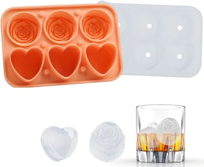 Broma Divertida - Bandeja Molde Cubo de Hielo Novedad, Molde Bandeja Cubito de Hielo de Silicona, Ic de Novedad Foto 1 de 4