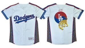 Size XL - Korean Heritage 2023 Night Los Angeles Dodgers Jersey Promo SGA - Picture 1 of 1
