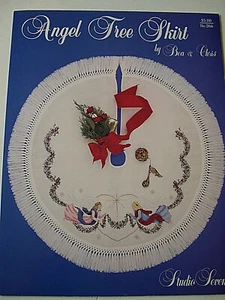 Angel Tree Skirt by Bea & Chris Counted Cross Stitch Pattern Studio Seven #266 - Picture 1 of 2