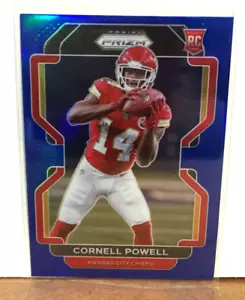 Cornell Powell 2021 Prizm Rookie SP Dark Blue Retail Exclusive CASE HIT /7? SSP - Picture 1 of 1