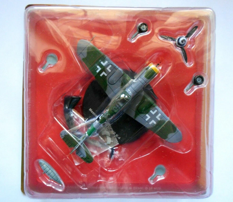 DIE CAST Luftwaffe Messerschmitt Bf 109 K-4- Germany - Scala 1/72 #41 - Immagine 1 di 1