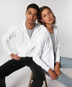 Conector blanco unisex Stanley/Stella cremallera esencial - Imagen 1 de 6