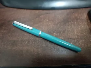 RARA PLUMA ESTILOGRÁFICA MONTBLANC 620 JUNIOR TURQUESA FERMANY AÑOS 70 - Imagen 1 de 10
