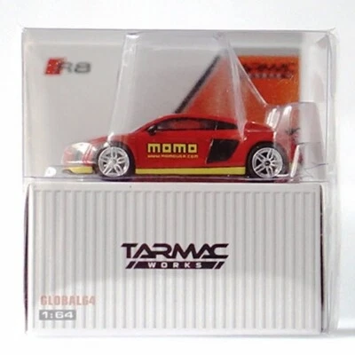 AUDI R8 V10 PLUS momo modellino auto pressofuso super rara collezione asfalto - Immagine 1 di 4