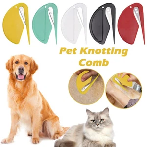 Pet Comb Dog Cat Hair Cutter Fur-Buster Knot Remover for Outdoor Grooming - Picture 1 of 16