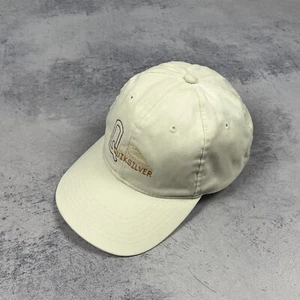 Vintage Quiksilver Surf Big Logo Baseball Cap Mütze Beige One Size 90’s Streetwear - Bild 1 von 9