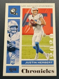 2020 Chronicles Justin Herbert RC #53 - Picture 1 of 2