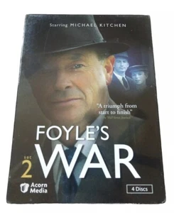 FOYLE'S WAR SET 2 (4 DVD SET) ACORN MEDIA U.K. BROADCAST EDITION BRITISH DRAMA - Picture 1 of 4