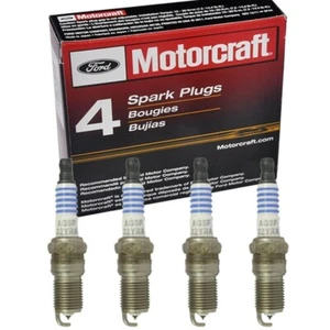 OEM Motorcraft Spark Plug 4PCS for Ford Escape Focus Ranger Transit Connect L4 - Picture 1 of 4