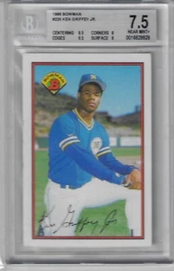 1989 Bowman #220 Ken Griffey Jr. RC Beckett 7.5+ - Picture 1 of 1