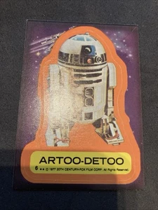 1977 TOPPS/STAR WARS STICKER #6 ARTOO-DETOO (NM) 👀 - Picture 1 of 8