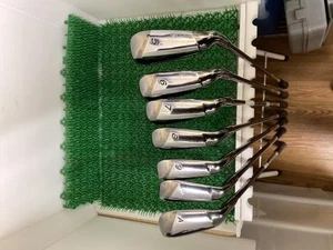 TaylorMade Burner 2009 Iron Set 5-9,Pw,Aw,Sw 8pc Flex Regular RE-AX SUPERFAST - Picture 1 of 6