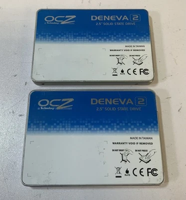 (Lot of 2) OCZ Deneva 2 R Series 2.5" SATA III 200GB Internal SSD Storage "Q7D" - Image 1 of 4