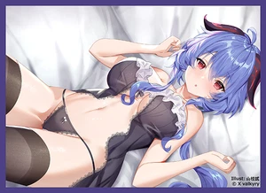 Genshin Impact Ganyu swimsuit Doujin Card Sleeve Protector - Picture 1 of 1