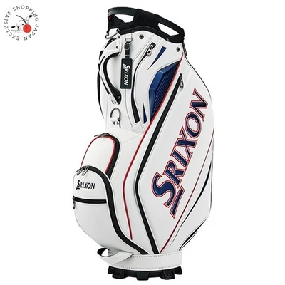 Dunlop Golf SRIXON Cart Bag Replica Model 2024 10" 5-way 3.5kg divider Men White - Image 1 of 4