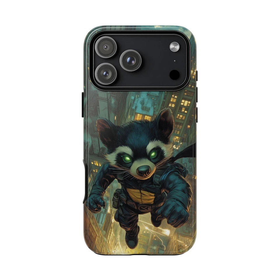 Cómic Honey Badger Super Hero - Funda de teléfono para iPhone, Galaxy, Pixel Foto 1 de 1