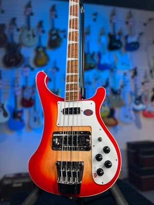 Bajo de 4 cuerdas Fireglo 4003FG 2025 Rickenbacker 4003 | Estuche OHS 705 NUEVO Foto 1 de 4