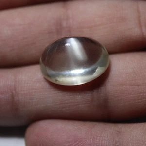 17.8 Cts 18.3x12.8 MM Natural Transparent AAA Golden Moonstone Oval Cabochon - Picture 1 of 8