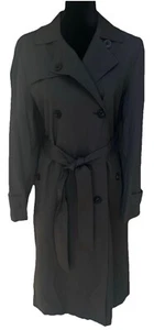 JENNI KAYNE Dark Loden Green Trench Coat Size M NWOT SRP 595.00 - Picture 1 of 9