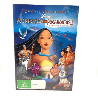 Pocahontas 1 | 2-Movie Collection (DVD, 2-Disc) PAL Region 4 (Disney) FREE POST - Image 1 of 3