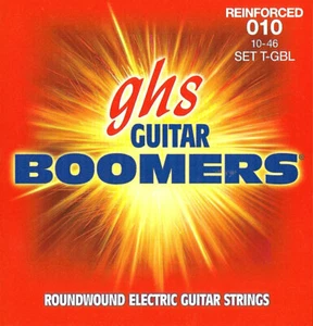 Cuerdas de guitarra eléctrica Ghs Reforced Boomers 10-46 níquel ligero TGBL - Imagen 1 de 1