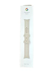 Google Pixel Watch Active Sport Band Pixel 2 41mm Pixel 3 New Porcelain Small - Picture 1 of 4