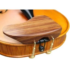 1PCS new Natural Color Rosewood Viola chinrest Ear shape chin rest - Picture 1 of 1