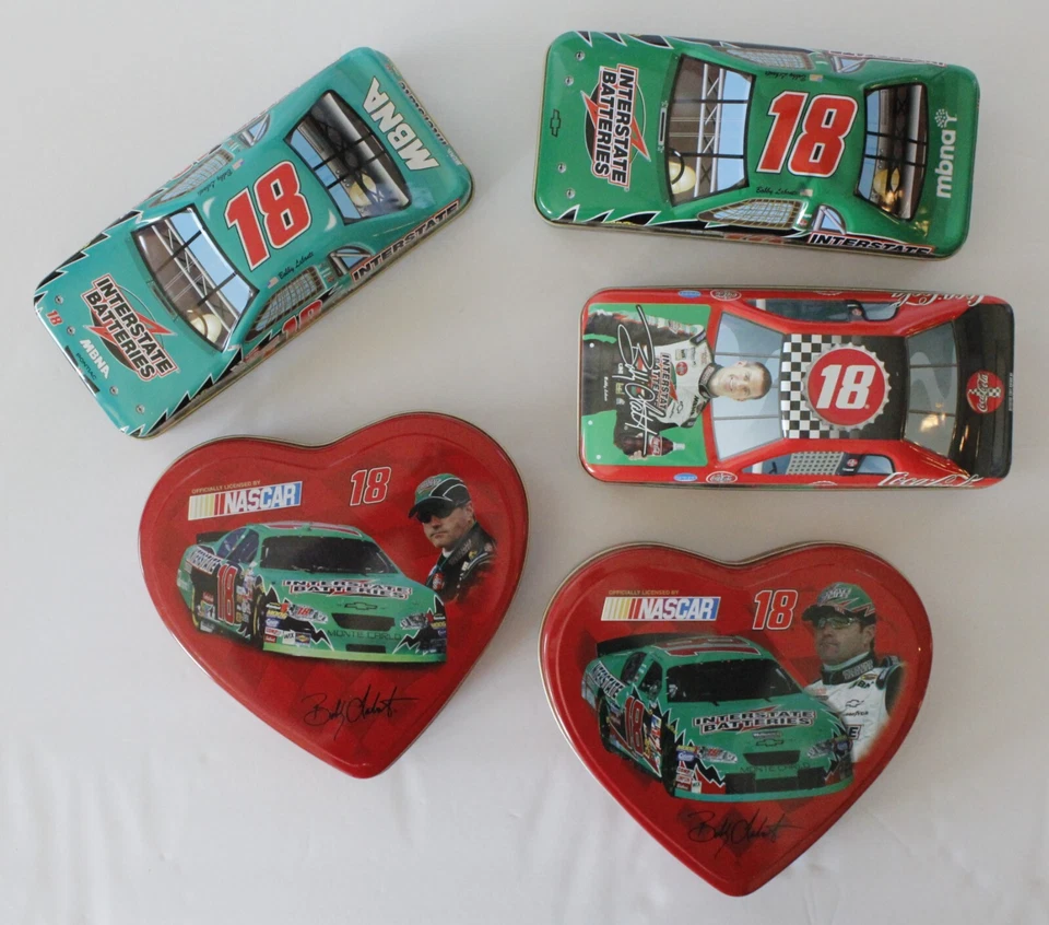 NASCAR/Bobby Labonte/#18 Interstate Batteries Tins - Image 1 of 1