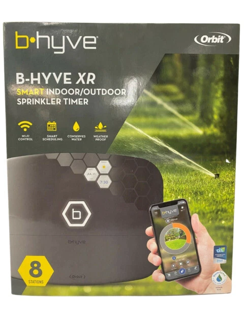 Orbit B-Hyve XR Smart 8 Zone Sprinkler Controller - Charcoal Gray