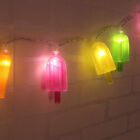 LED Ice Cream Lamp String Battery Hanging Light for Summer Party Decor (150cm)