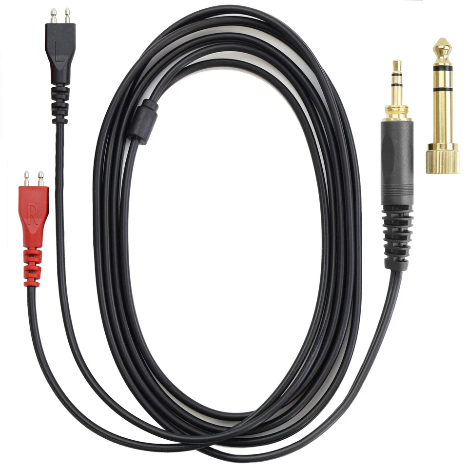 Repuesto de cable de audio para auriculares Sennheiser HD25, HD560, HD540, HD480