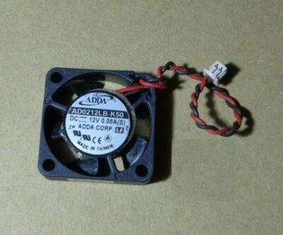 ADDA AD0212LB-K50 25X25X6mm 2.5cm DC 12V 0.06A  cooling fan - Image 1 of 2