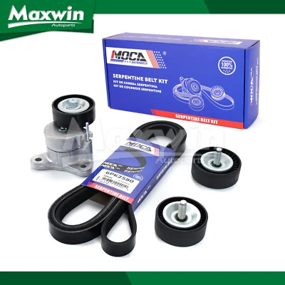 Kit de componentes de cinturón serpentino para Dodge Journey Jeep Compass Chrysler 200 Foto 1 de 4