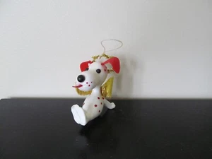 VTG Blow Mold Snoopy Dog Ornament Red Dots - Picture 1 of 4